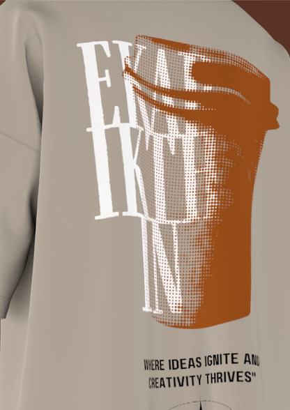 NIT NAGALAND - EKARIKTHIN - THE OFF WHITE COFFEE - PREMIUM 220 GSM OZ T-SHIRT