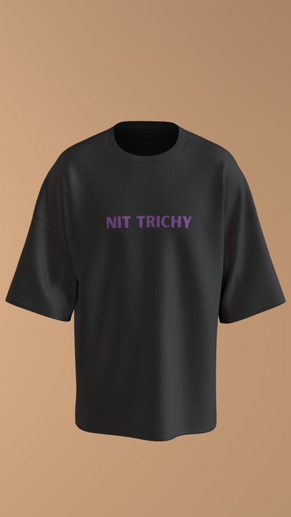 NIT TRICHY - PREMIUM OZ 240 GSM OFF BLACK - SPIDER PUNK