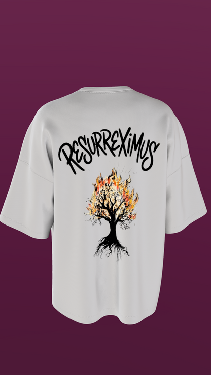 NIT KURUKSHETRA - PREMIUM 220 GSM OVERSIZE T-SHIRT - WHITE