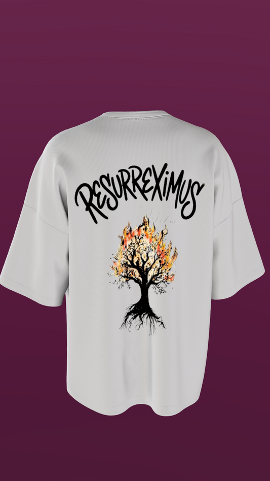 NIT KURUKSHETRA - PREMIUM 220 GSM OVERSIZE T-SHIRT - WHITE