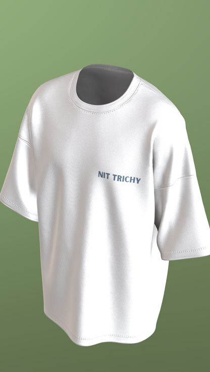 NIT TRICHY - PREMIUM OZ 220 GSM OFF WHITE - SPIDER ON THE MOVE