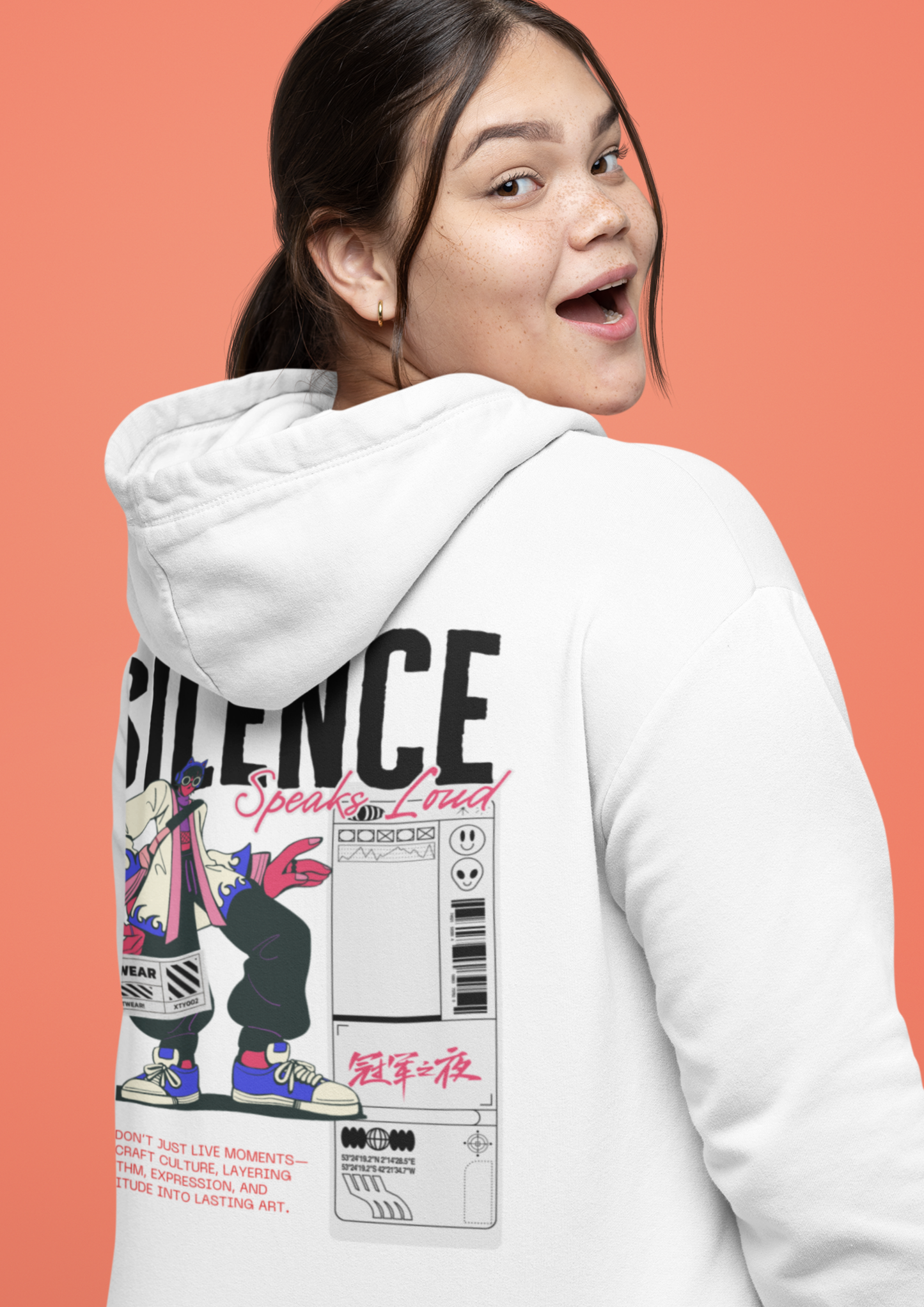 IIT GOA - CULTRANG -KHAMOSH - PREMIUM 350 GSM HOODIE