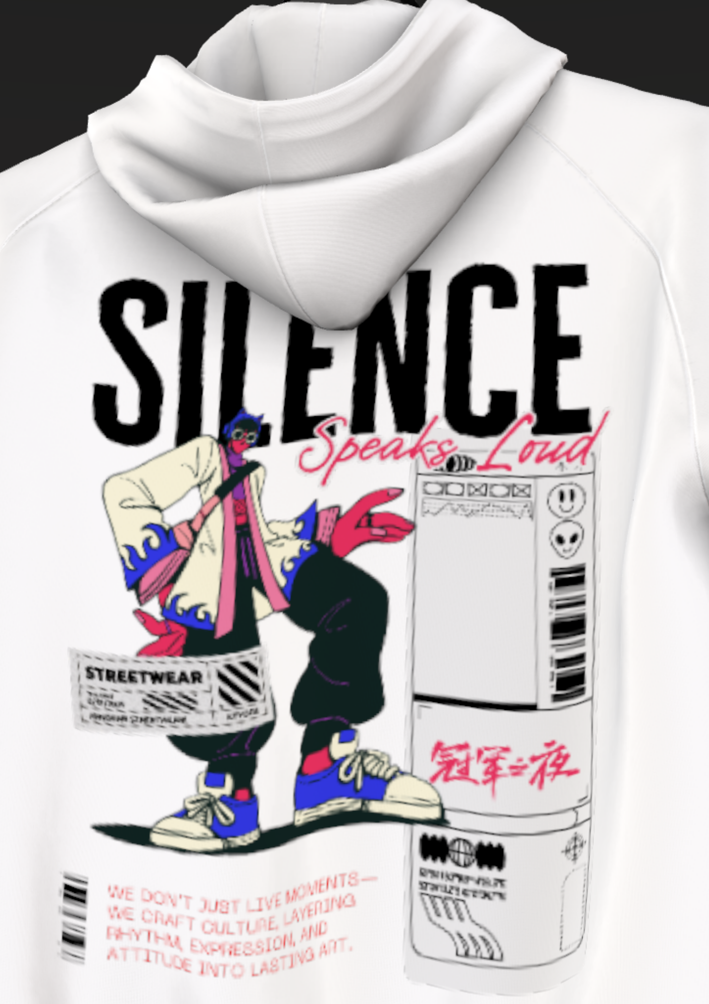 IIT GOA - CULTRANG -KHAMOSH - PREMIUM 350 GSM HOODIE