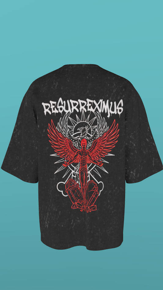 NIT KURUKSHETRA - PREMIUM 240 GSM OVERSIZE T-SHIRT - ACID WASH