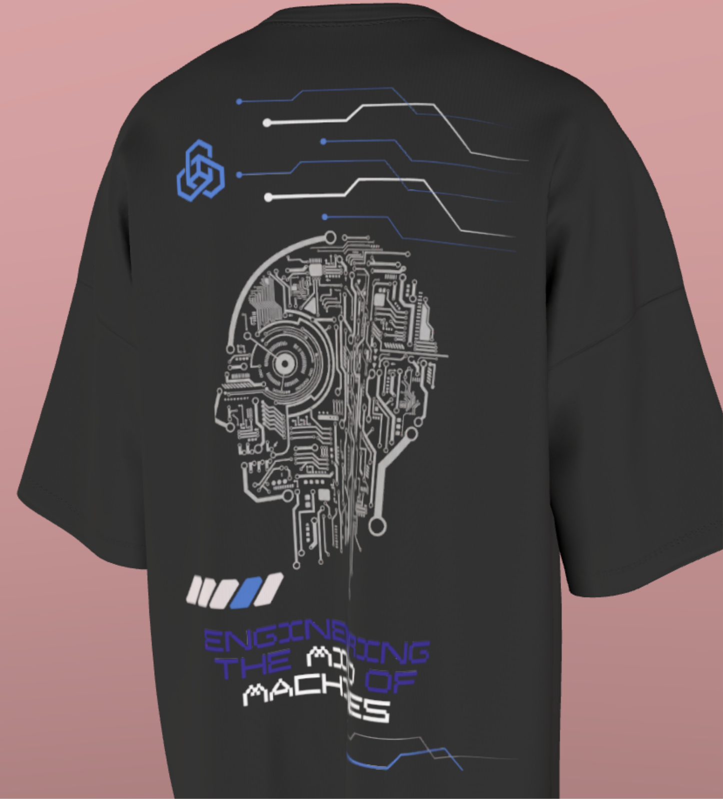 IIT DELHI - THE NEW BATTLEFIELD - PREMIUM 240 GSM OVERSIZE TSHIRT