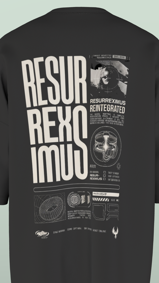 NIT KURUKSHETRA - PREMIUM 220 GSM OVERSIZE T-SHIRT - BLACK