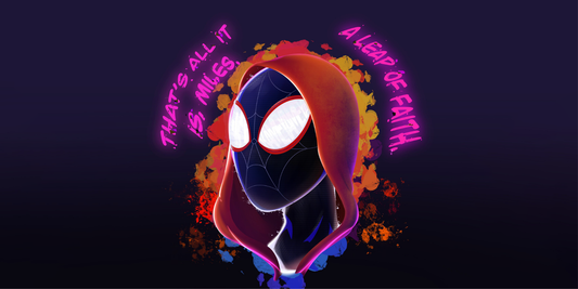 Extra Large Mouse Pad - A Leap of Faith