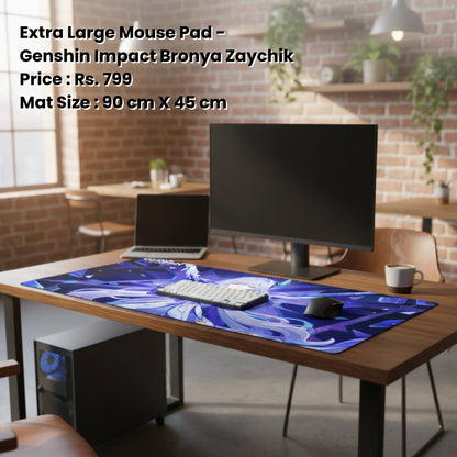 Genshin Impact Bronya Zaychik - Extra Large Mouse Pad