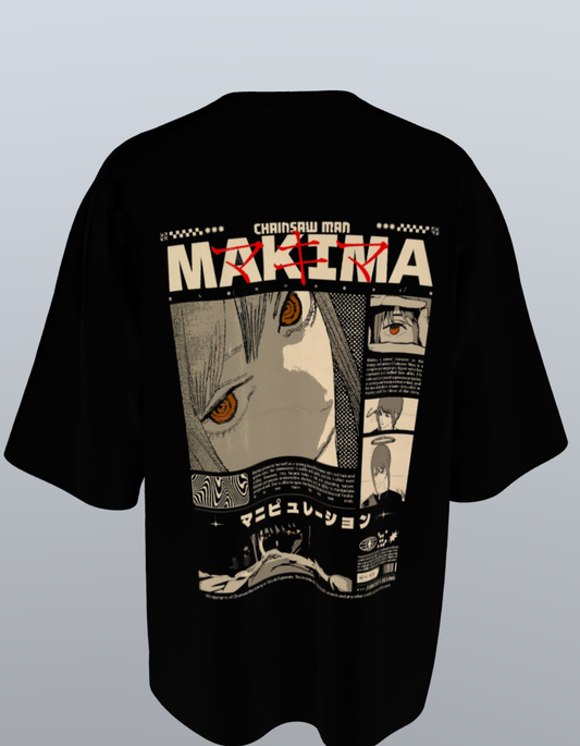 Oversized Anime T-Shirt Level 1: Makima "Eyes"