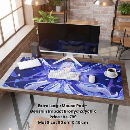 Genshin Impact Bronya Zaychik - Extra Large Mouse Pad