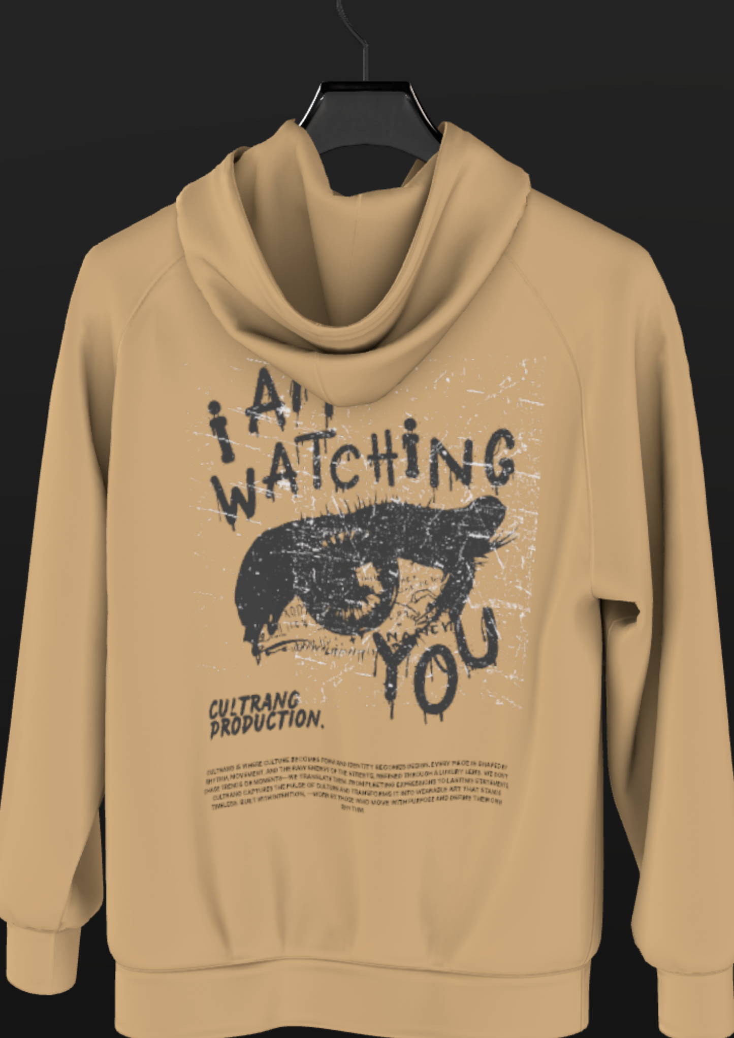 IIT GOA - CULTRANG - METAMORPHOSIS  - PREMIUM 350 GSM HOODIE