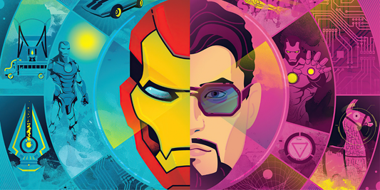 Extra Large Mouse Pad - Super hero combo