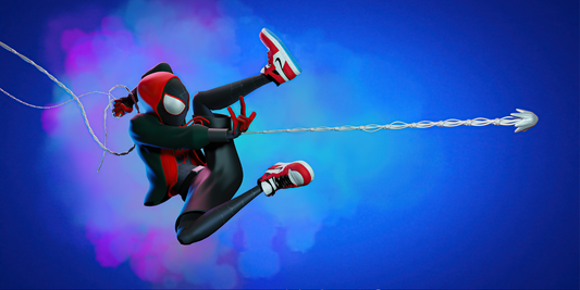 Extra Large Mouse Pad -Miles Morales Air Jordan