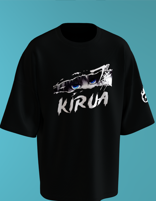 Oversized Anime T-Shirt Level 1:  Killua Zoldyck "Ethereal Eyes"