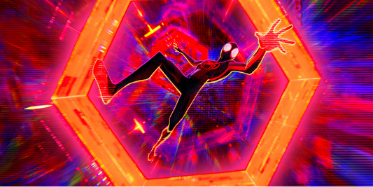 Extra Large Mouse Pad - Miles Morales Glitch