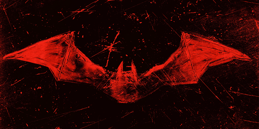 Extra Large Mouse Pad - The Batman Red