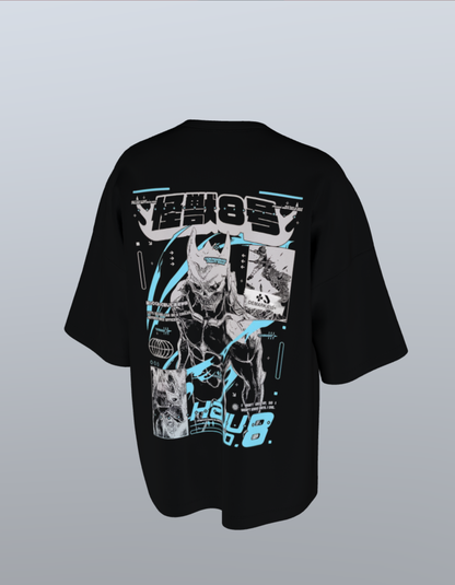 Oversized Anime T-Shirt Level 1: Kaiju No. 8