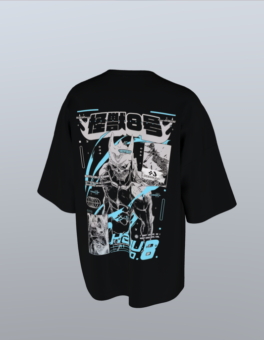Oversized Anime T-Shirt Level 1: Kaiju No. 8