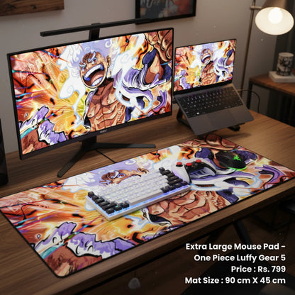 One Piece Luffy Gear 5 - Extra Large Mouse Pad