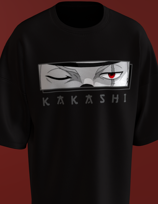 Oversized Anime T-Shirt Level 1:  Kakashi "Sharingan Eye"