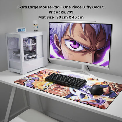 One Piece Luffy Gear 5 - Extra Large Mouse Pad