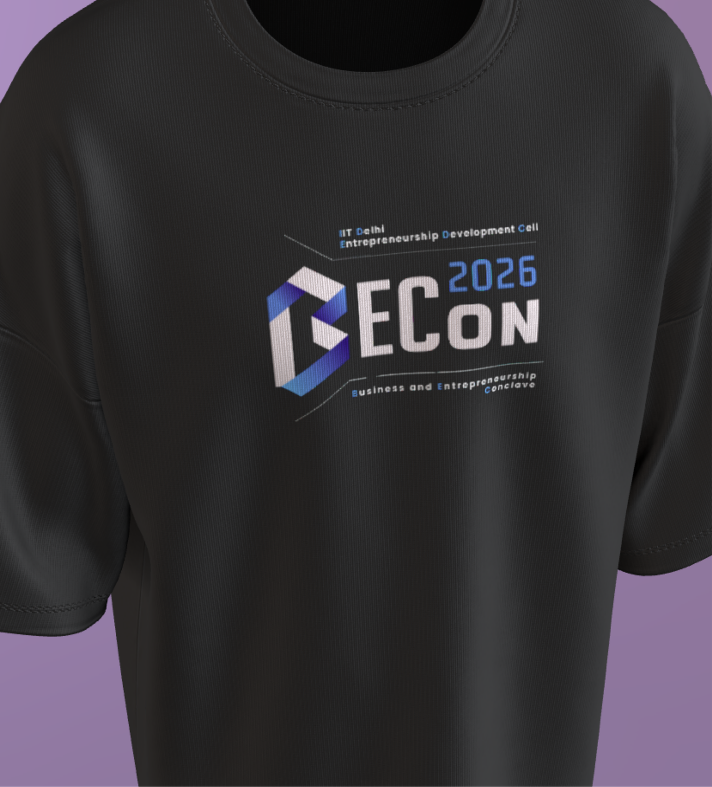 IIT DELHI - THE HIVE - PREMIUM 240 GSM OVERSIZE TSHIRT