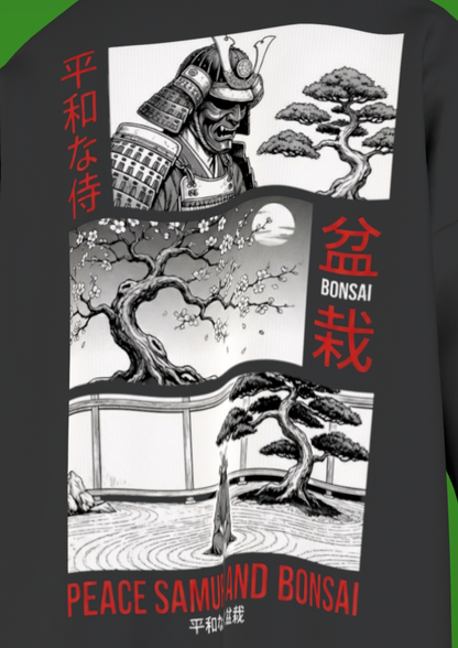 ANANTA - BLACK SAMURAI - PREMIUM 240 GSM OVERSIZE T-SHIRT