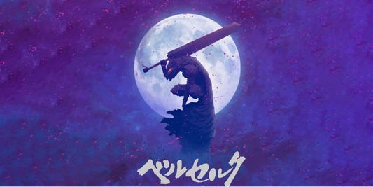 Extra Large Mouse Pad - Berserk Guts Moon