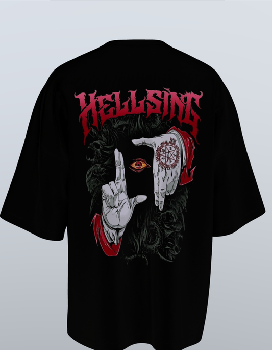 Oversized Anime T-Shirt Level 1: Hellsing "Alucard"