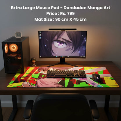 Dandadan Manga Art - Extra Large Mouse Pad