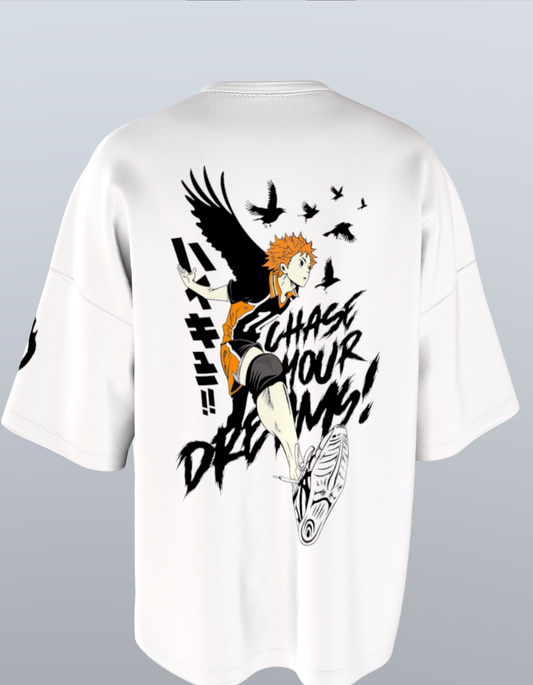 Oversized Anime T-Shirt Level 1: Haikyuu!! "Woosh"