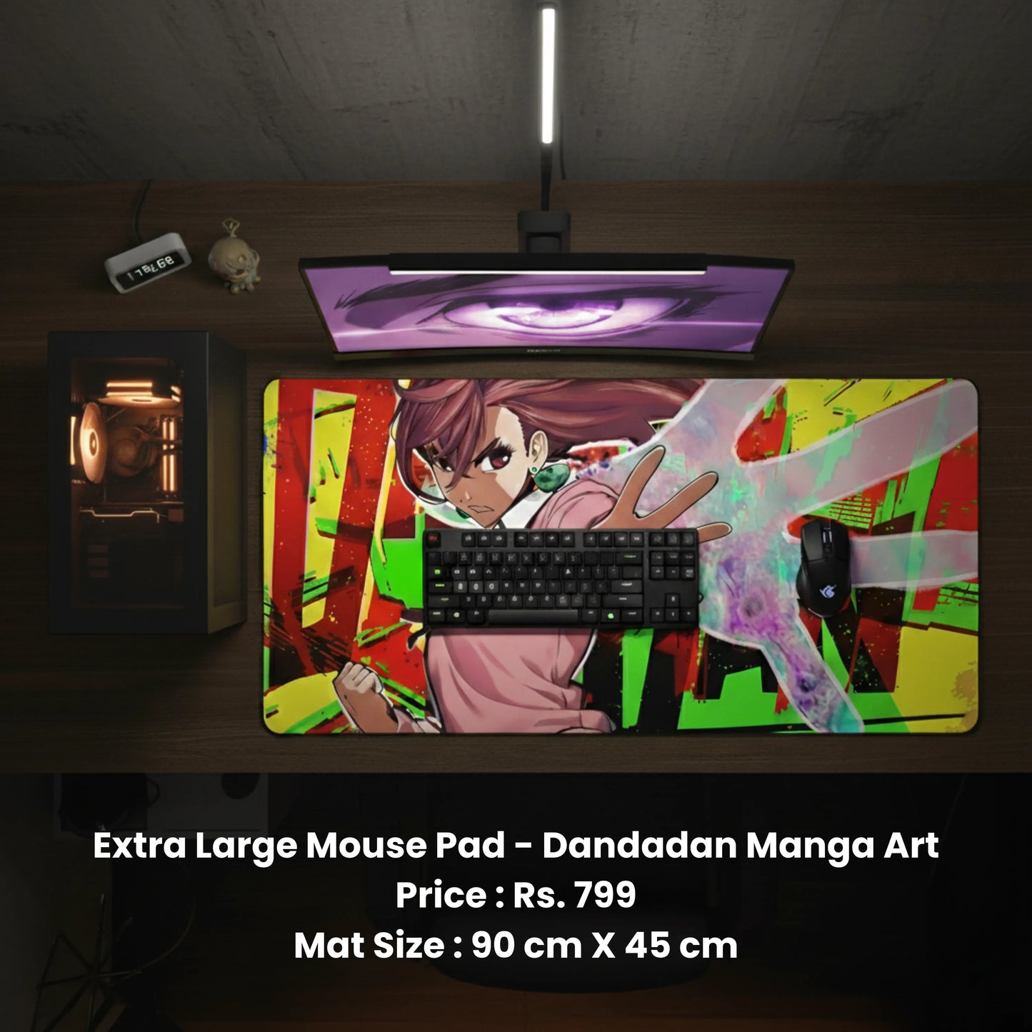 Dandadan Manga Art - Extra Large Mouse Pad