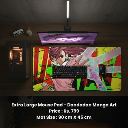 Dandadan Manga Art - Extra Large Mouse Pad