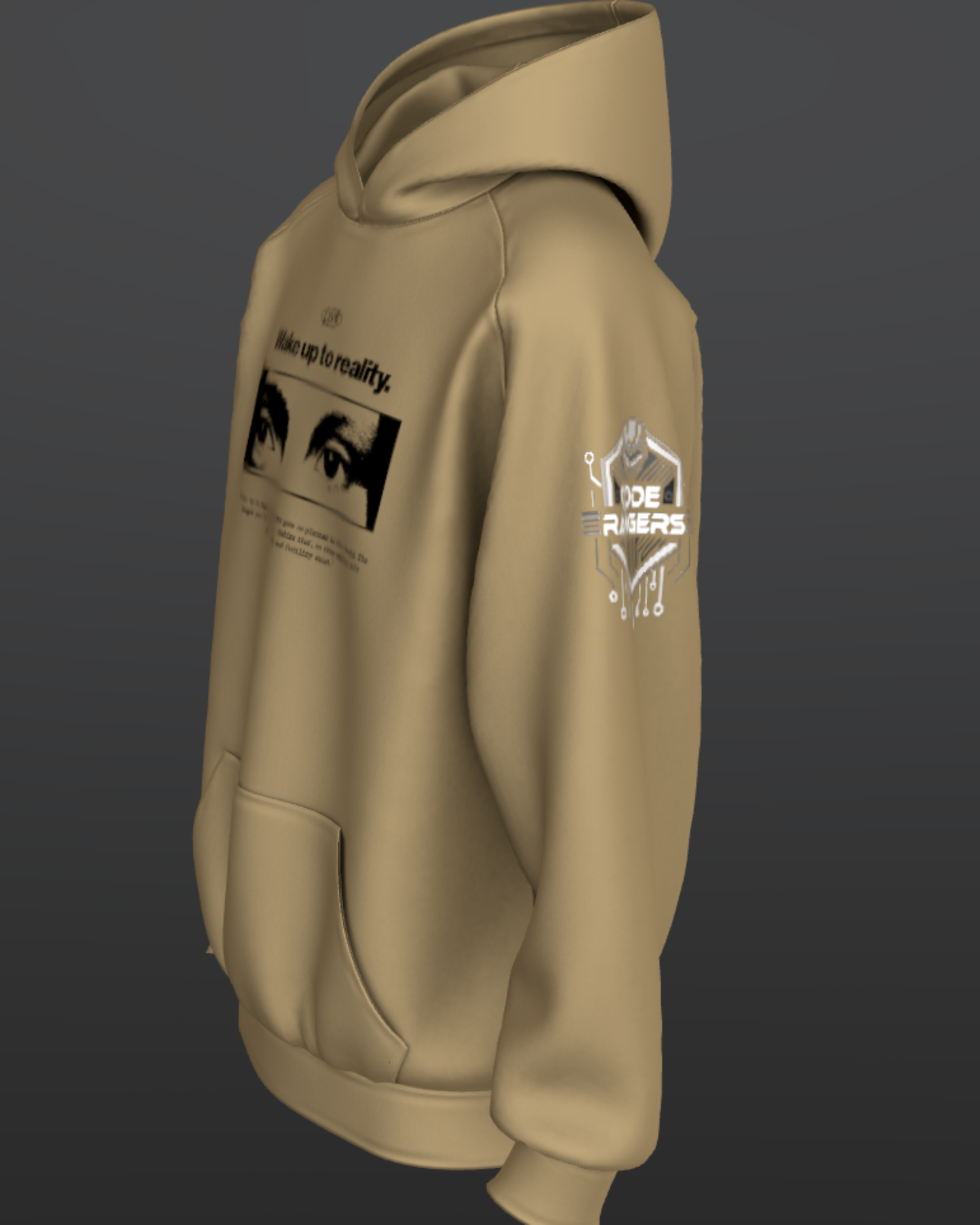 CODE RANGERS - PREMIUM HOODIE - REALITY