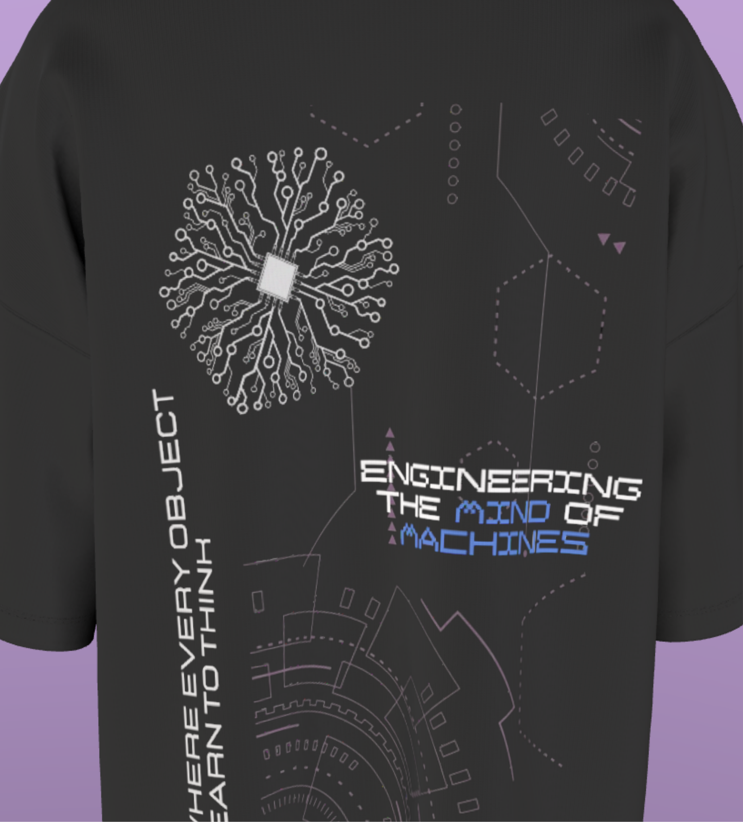 IIT DELHI - THE HIVE - PREMIUM 240 GSM OVERSIZE TSHIRT