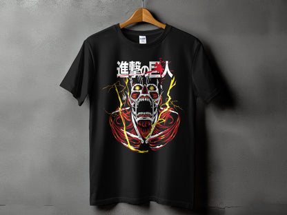 Classic Anime Series T-Shirts - Attack on Titans - The Colossal Titan