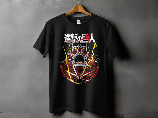 Classic Anime Series T-Shirts - Attack on Titans - The Colossal Titan