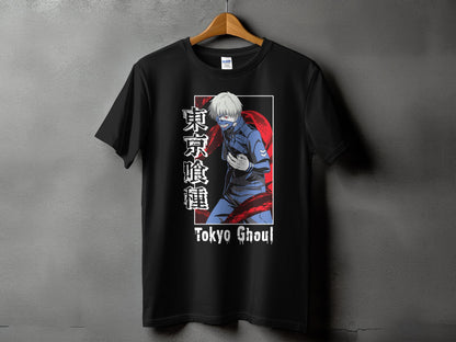 Classic Anime Series T-Shirts - Tokyo Ghoul - Ken Kaneki Red