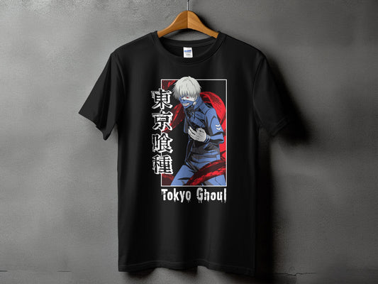 Classic Anime Series T-Shirts - Tokyo Ghoul - Ken Kaneki Red