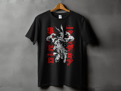 Classic Anime Series T-Shirts - My Hero Academia - Deku X All might