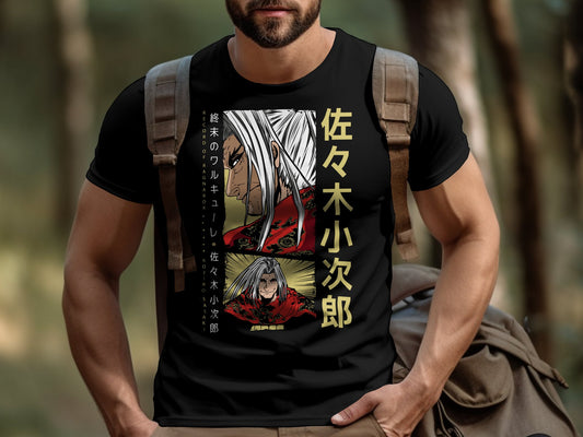 Classic Anime Series T-Shirts - Record of Ragnarok - Kojiro Sasaki, The Swordsman