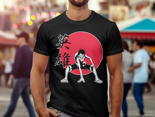 Classic Anime Series T-Shirts - One Piece -  Luffy