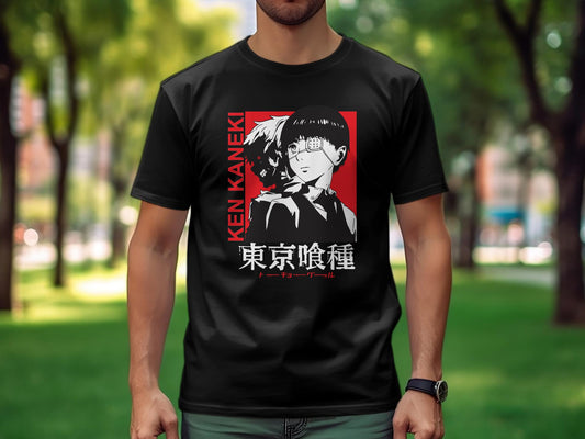 Classic Anime Series T-Shirts - Tokyo Ghoul - Ken Kaneki