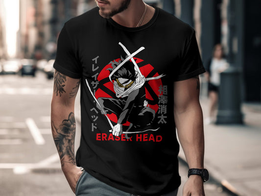 Classic Anime Series T-Shirts - My Hero Academia - Eraser Head