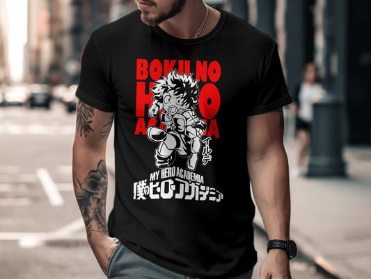 Classic Anime Series T-Shirts - My Hero Academia - Deku