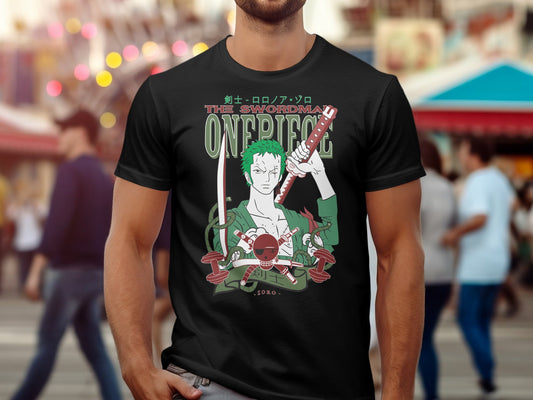 Classic Anime Series T-Shirts - One Piece -  Zoro
