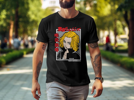 Classic Anime Series T-Shirts - Tokyo Revengers - Blond Mickey