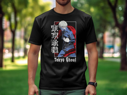 Classic Anime Series T-Shirts - Tokyo Ghoul - Ken Kaneki Red