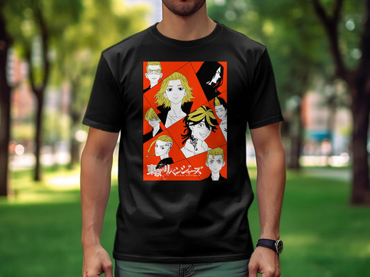 Classic Anime Series T-Shirts - Tokyo Revengers - The Gang