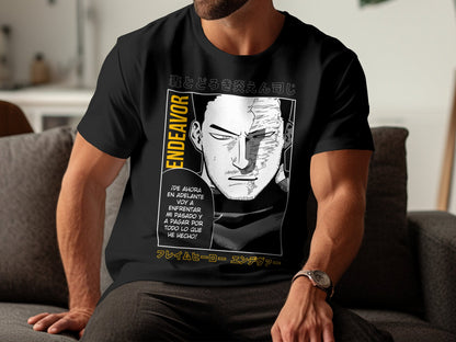 Classic Anime Series T-Shirts - My Hero Academia - Endeavor